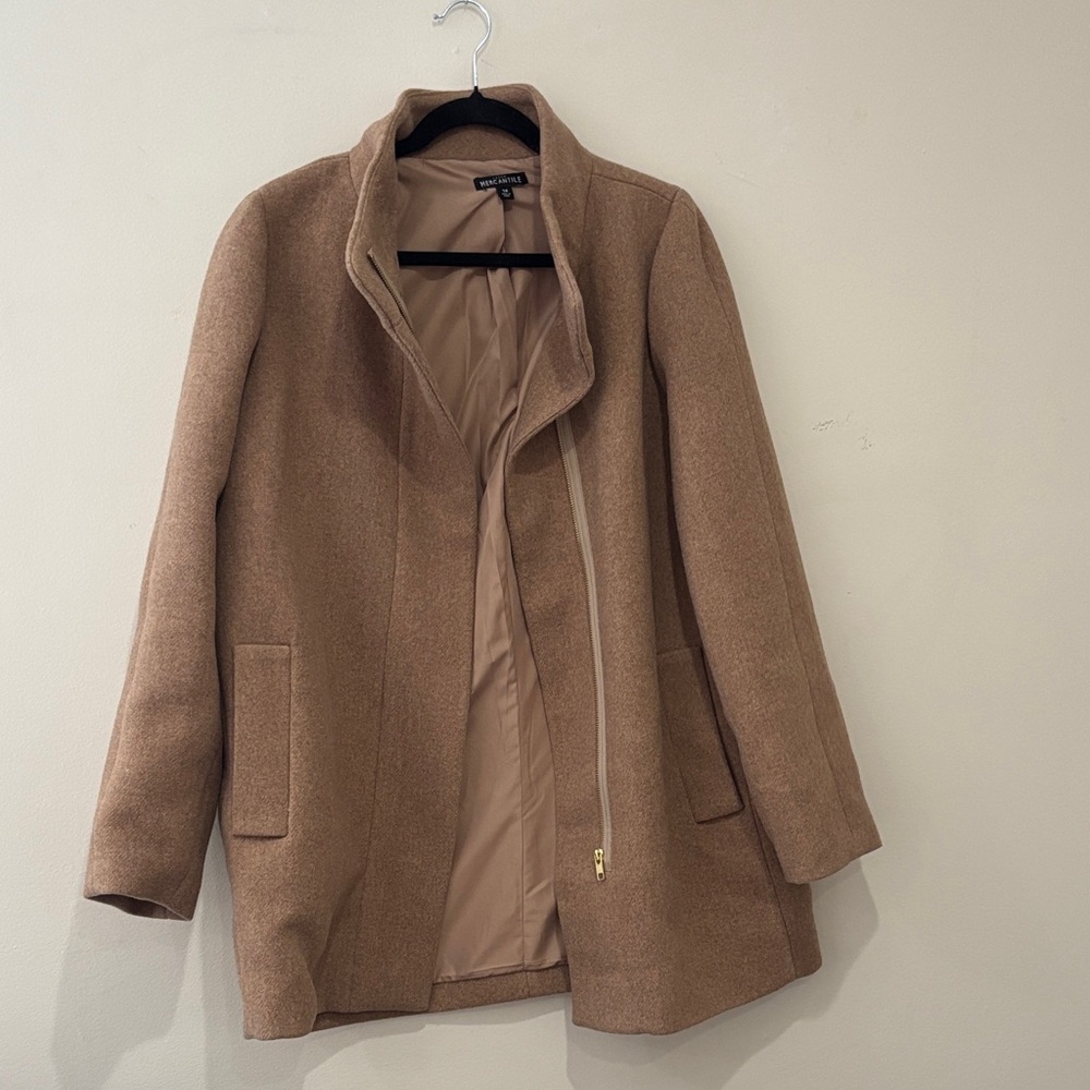 Elegant Tan J. Crew Women's Coat
